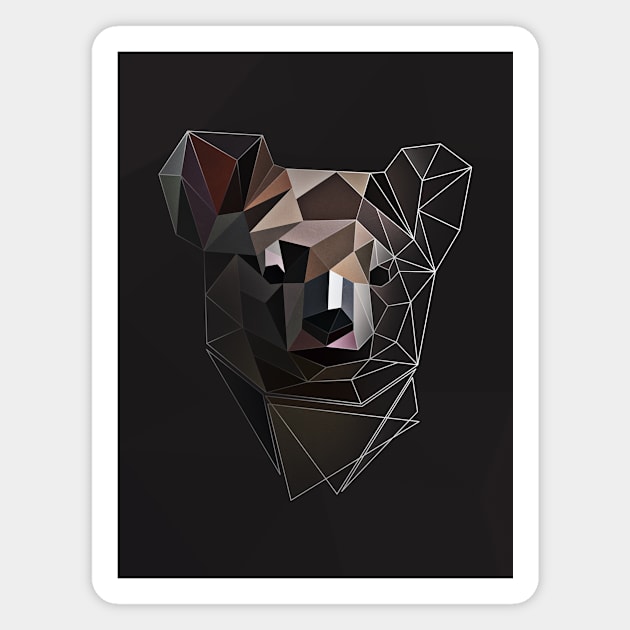 Low Poly Koala's Dream Magnet by Jackson Lester